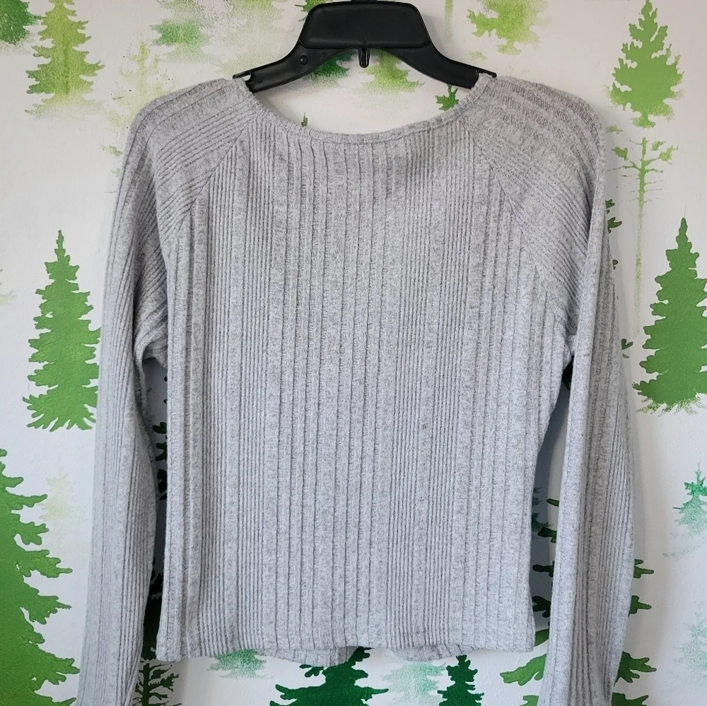 Shein Twist V-neckline Sweater.